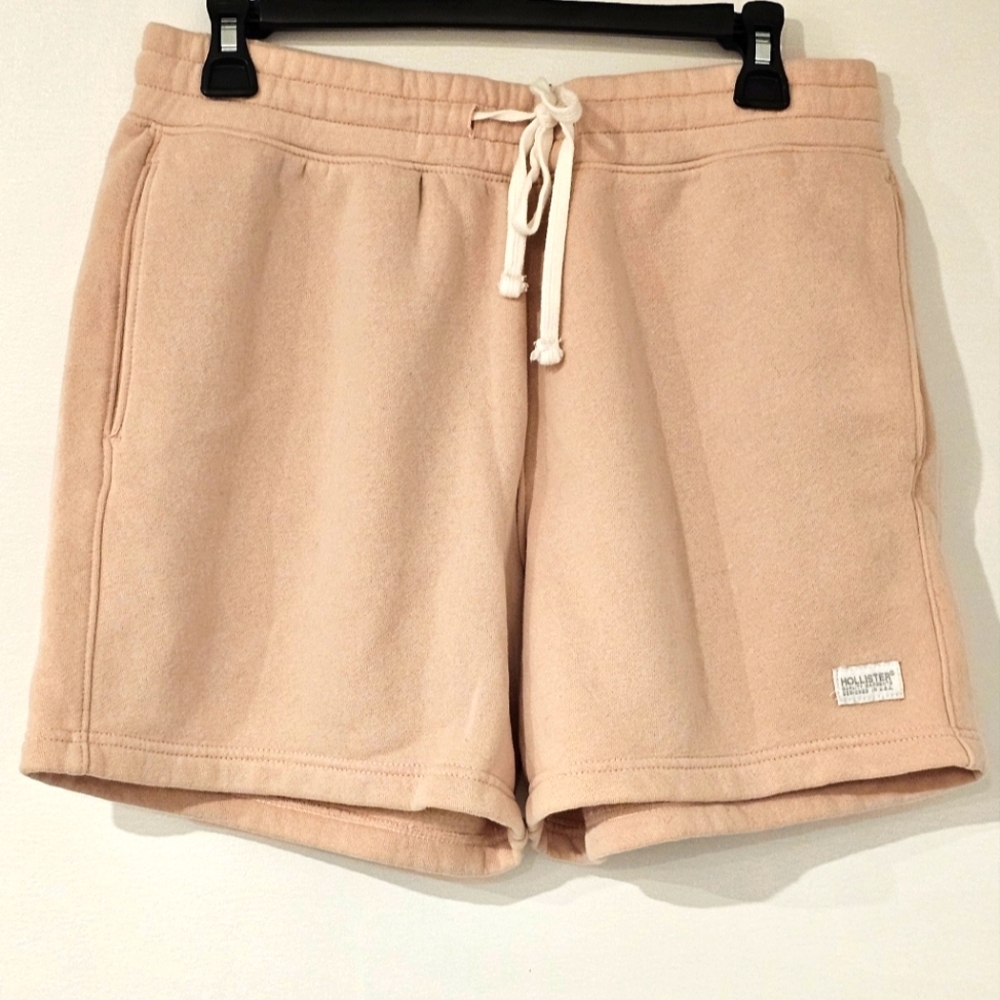 Hollister Women's "Cool Down" Sweatpant Fleece Shorts. Size M